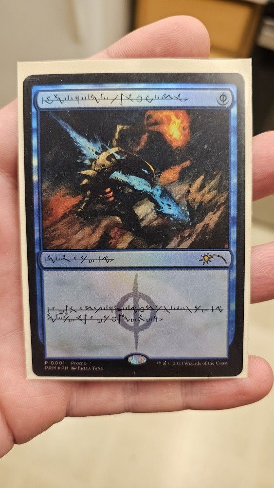Foil Phyrexian Language Mental Misstep Magic the Gathering 