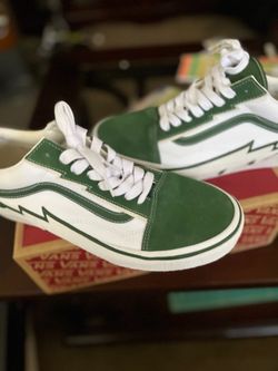Size 11.5 - VANS Old Skool Bolt - Green