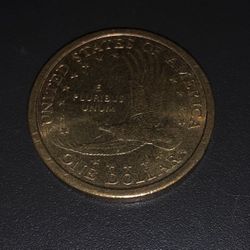 Year 2000 D, Rare 1 Dollar Sacagawea Coin