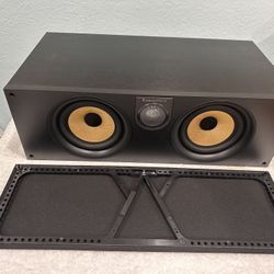 Bowers & Wilkins (B&W) HTM62 S2 120W Center Channel Speaker- Excellent