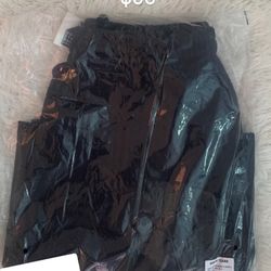 Black On Black Denim Tear Shorts Size Small