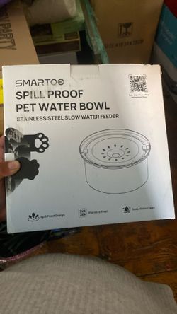 Spill Proof Pet Water Bowl
