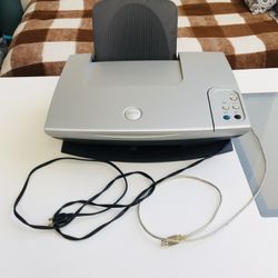 Dell printer. Model A920. All-In-One. Color inkjet. Color scanner + Copier + Printer. Excellent condition. $59 OBO. Great bargain.