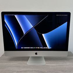 APPLE 27” 2020 27 inch iMac 5K with 40gb Memory 