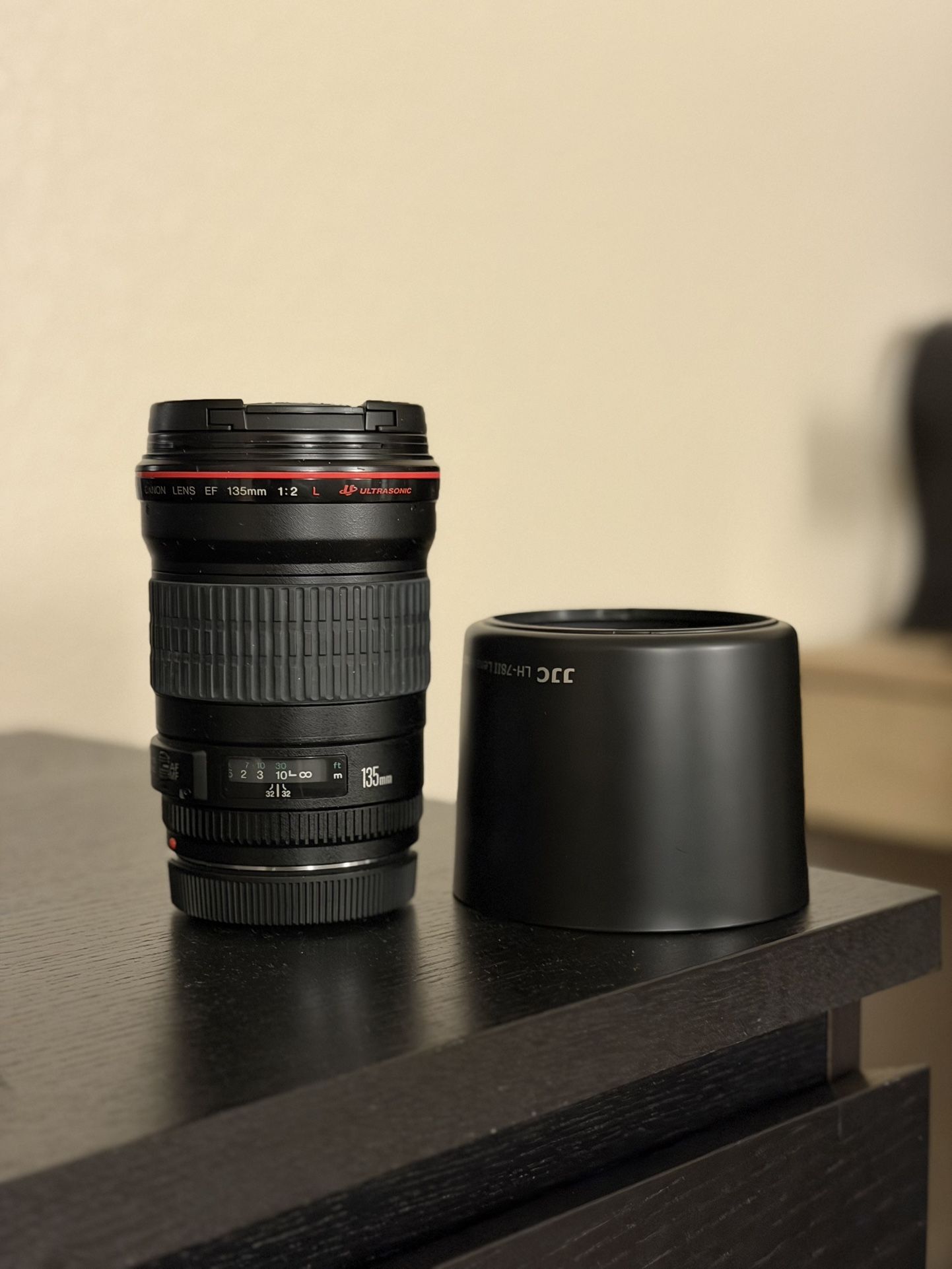 Canon 135mm F2 EF Lens