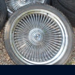 20" Spoke Centerlocks W/5 lug adapters & locknuts