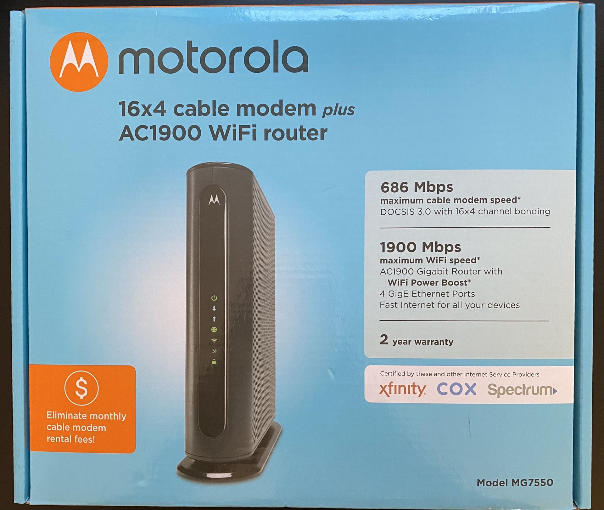 Motorola MG7550 Modem-Router