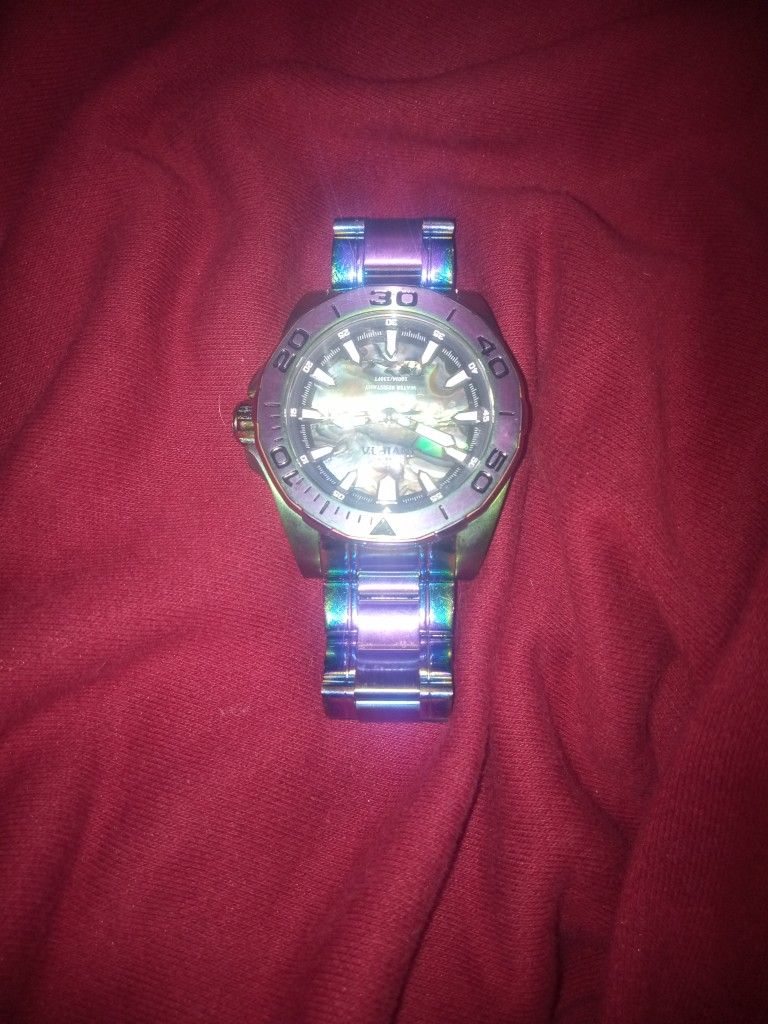 Invicta Pro Diver Flame-fusion Crystal Watch