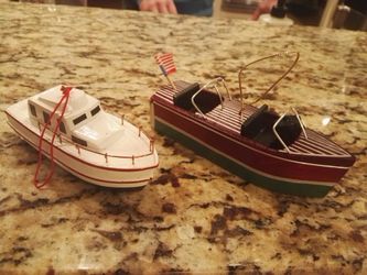 Boat ornaments