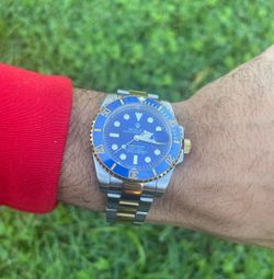 Blue sub Watch