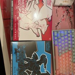 White Flare Black Bolt PKC Set 