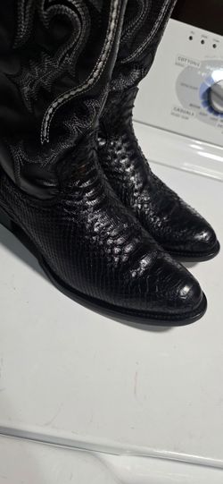 Mens Python Boots Size 8.5