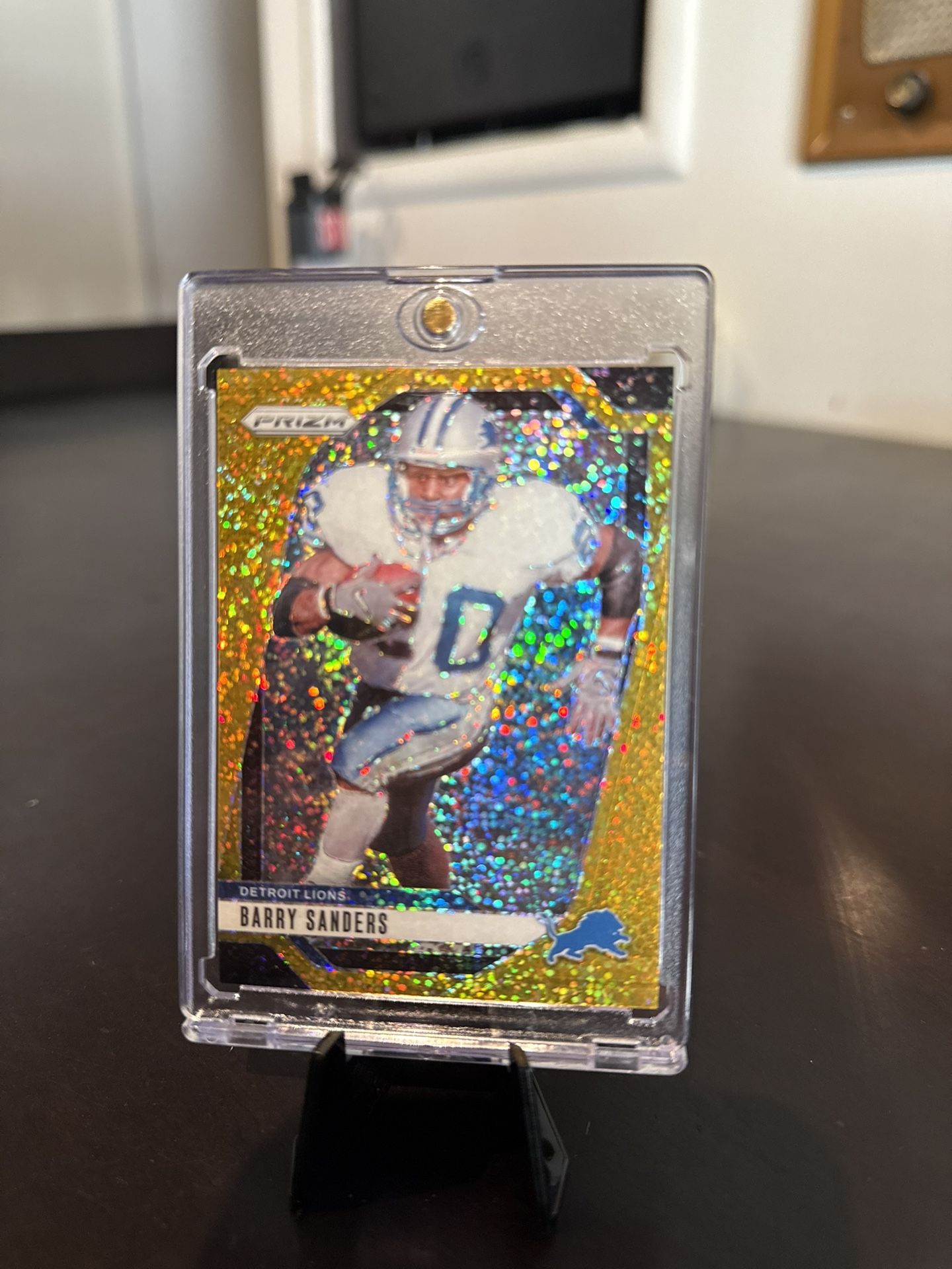 Barry Sanders Gold Sparkle #/24 2024 Prizm