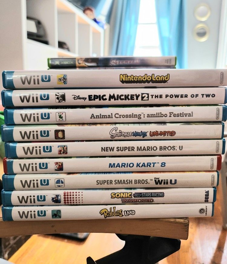 Nintendo Wii U Game Lot