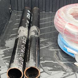 3” Cast Iron Pipe 6’ With 3 No Hub Coupling All New