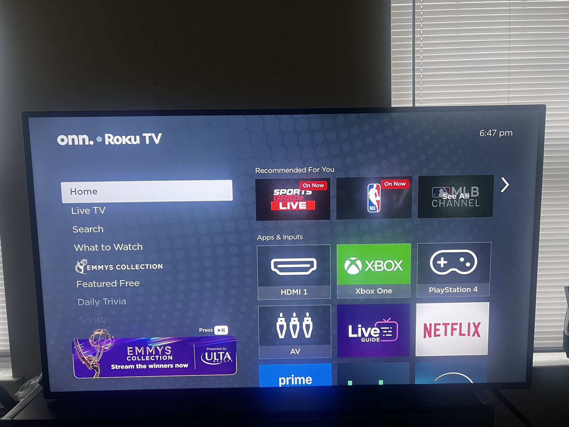 55in Roku TV