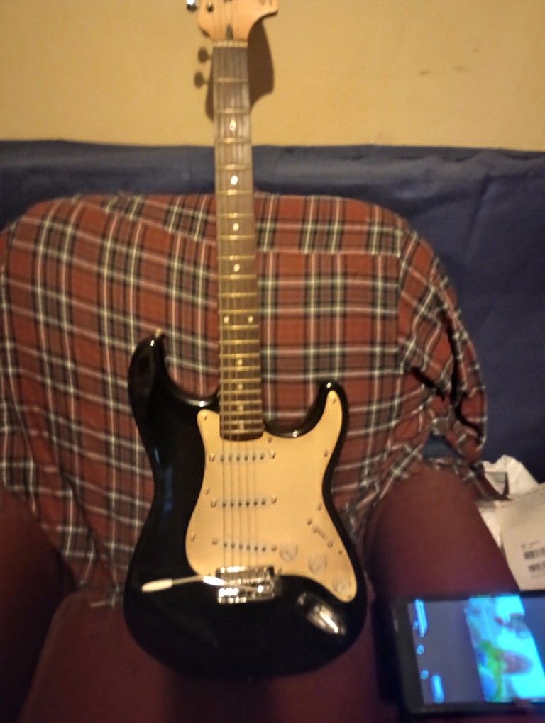 Squire Strat By Fender Guitar