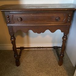 American Vintage Style Side Console Table