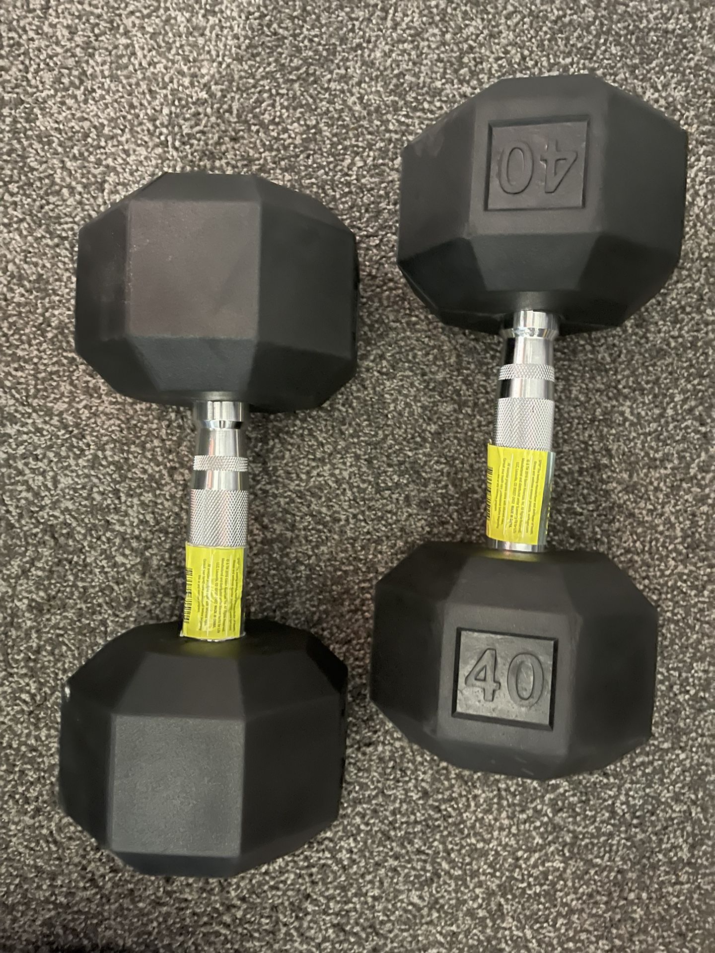 40 Pound Dumbbell Set