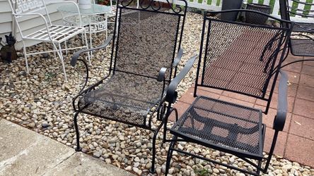 Two outdoor chairs