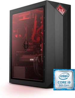 Omen by HP Obelisk Gaming Computer, Intel Core i9-9900K, NVIDIA GeForce RTX 2080 SUPER 8 GB, HyperX 32 GB RAM, 1 TB SSD ((contact info removed), Black