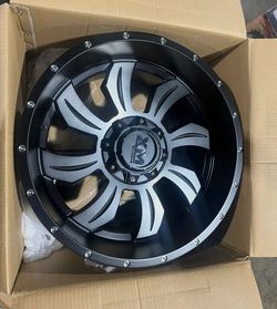 4 new 20x10 wheels only
