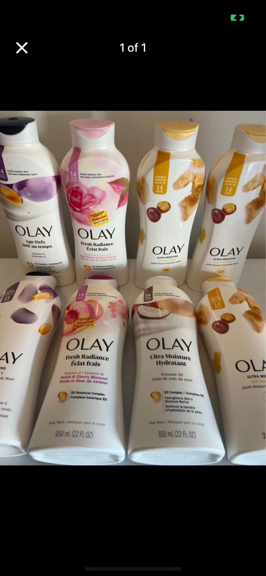 Olay Body Wach $5 Each