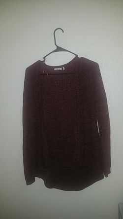 Maroon Cardigan