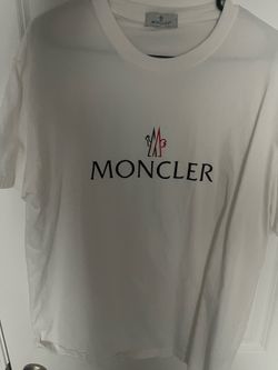 White Moncler Tee