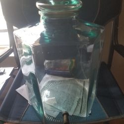 Glass Punch Jar 40 Dollars 