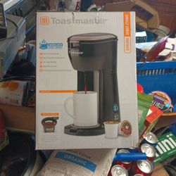 Toastmaster Single Serve Brewer Coffee / Hot Water