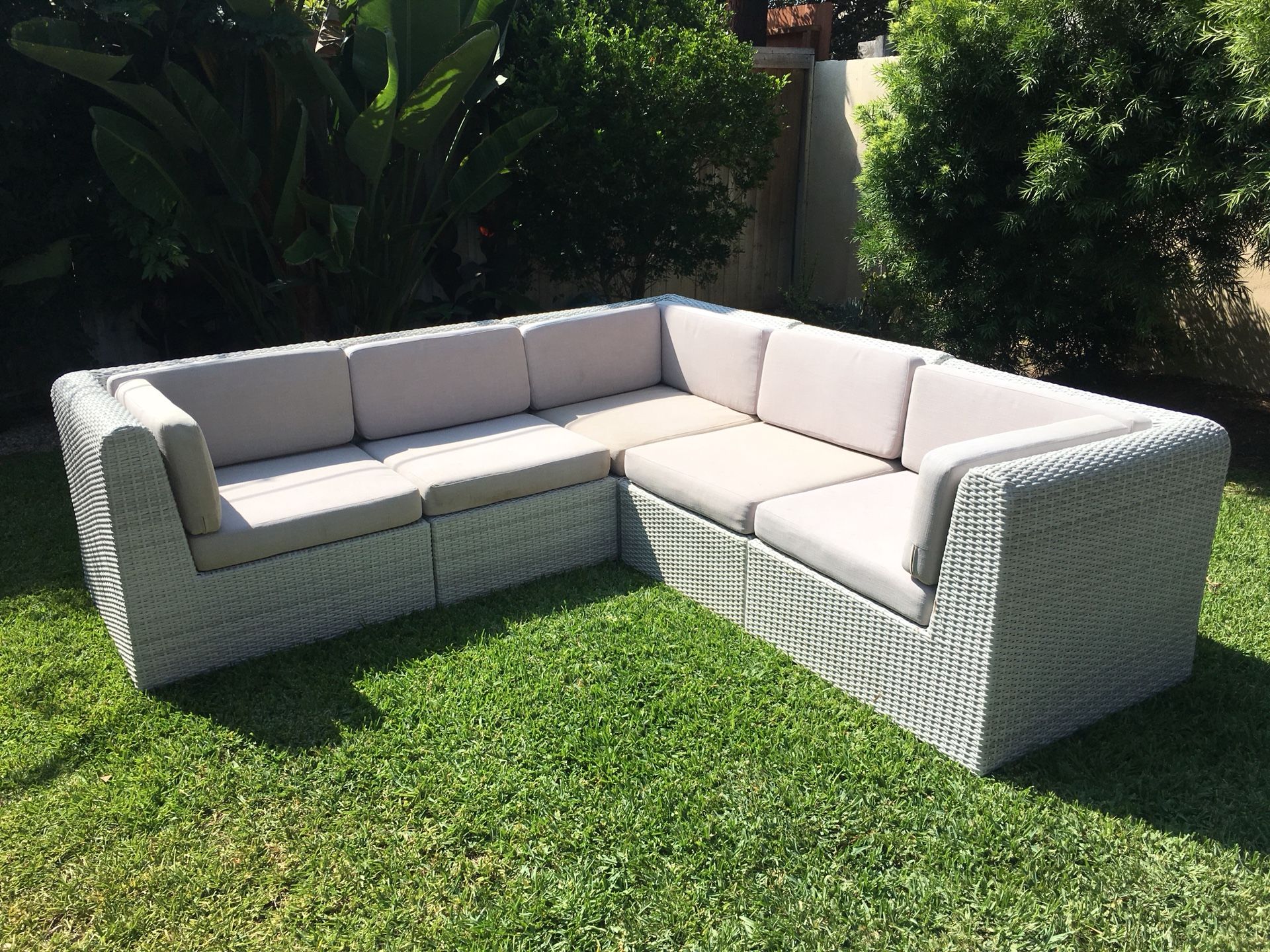 CB2 5-Piece Outdoor/Patio Sectional Seating