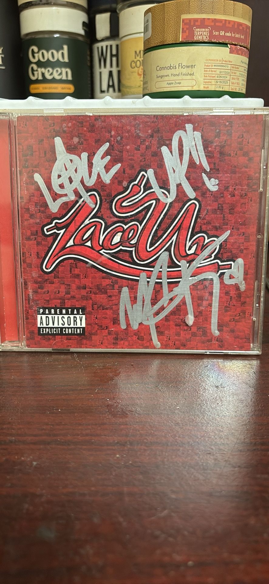 Mgk Lace Up Signed Cd.