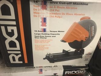 RIDGID 15 Amp 14 in. Abrasive Cut-Off Machine
