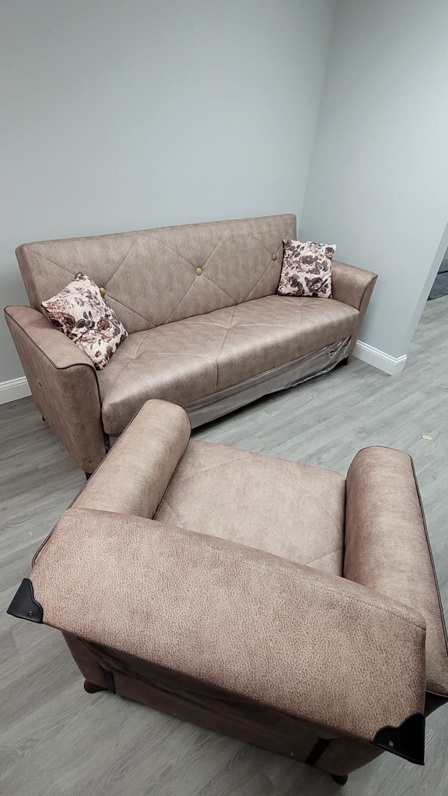 Sofa And Armchair 