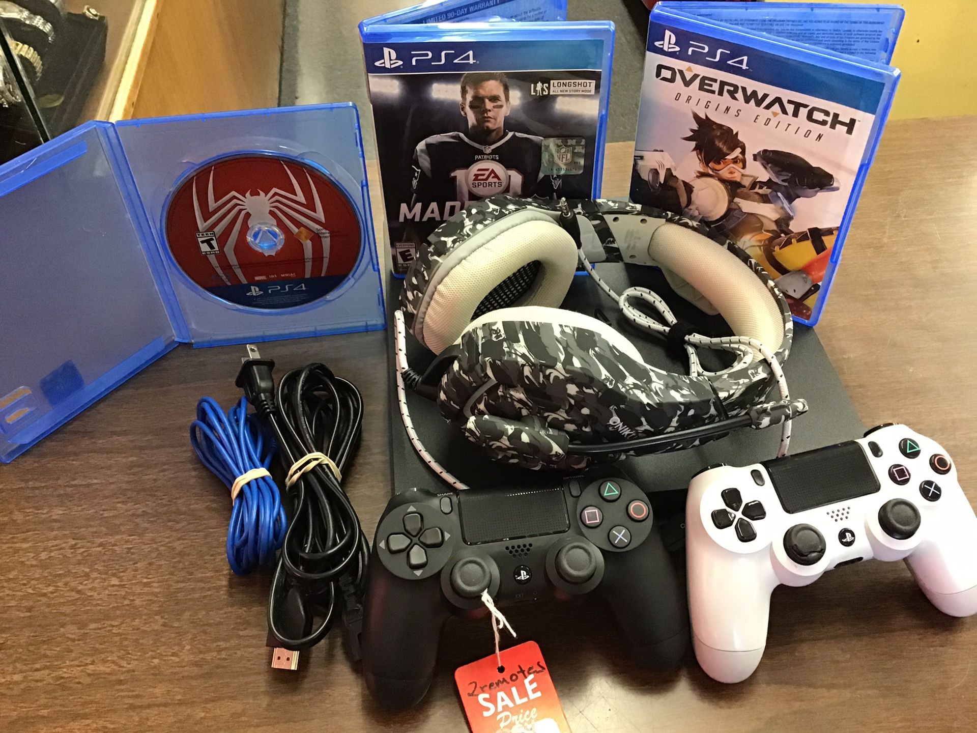 PS4 1TB WITH EXTRAS!!! Firm on price!