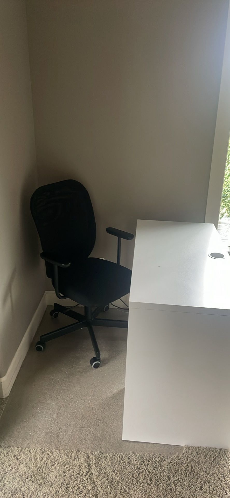 Ikea Desk And Ikea Chair