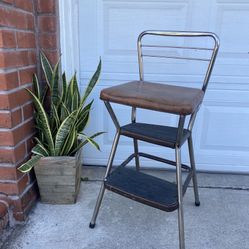 Vintage Cosco Kitchen Step Stool