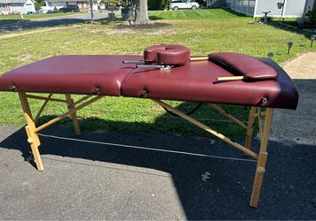 Massage table