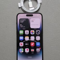 IPHONE 14 PROMAX  128GB UNLOCK ANY CARRIER IN GREAT Condition 100% BATTERY 🔋 LIFE 