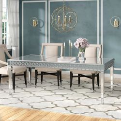 Wayfair Mirror Dining Table