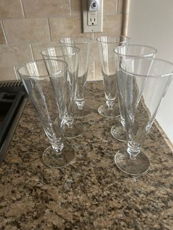Set of tall Beer Glasses