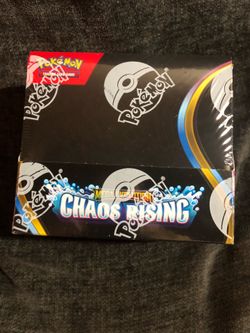 Pokemon chaos rising booster box