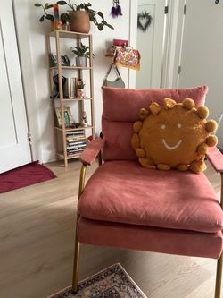 Salmon Pink Chair