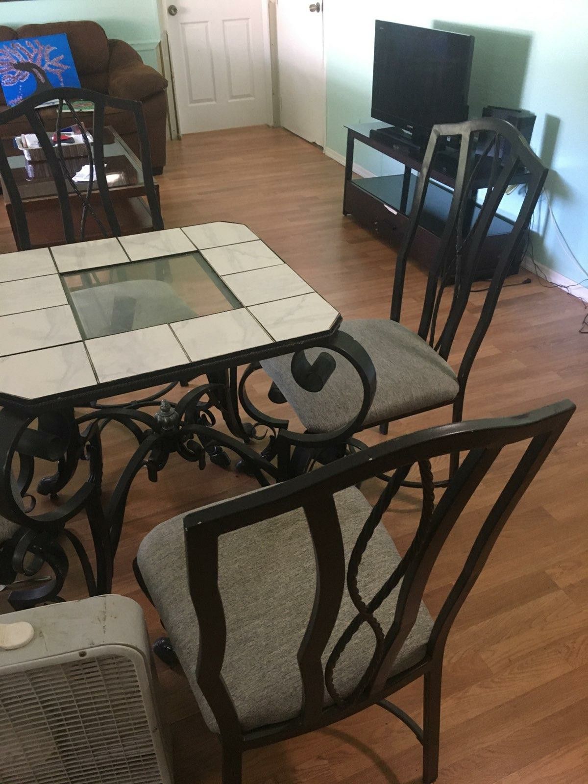 Dining table with 4 chairs