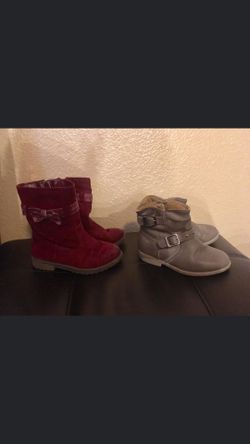 Girls boots size 9c