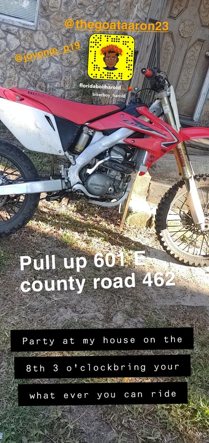 Photo 2007 Crf 250r