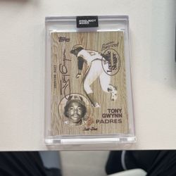 Tony Gwen Project 2020 MMXX Baseball Card