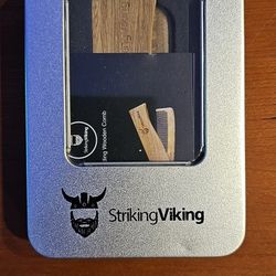 New Striking Viking Folding Wooden Comb