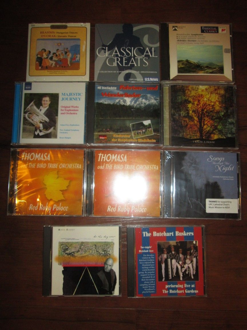 Music CD's, Various Styles